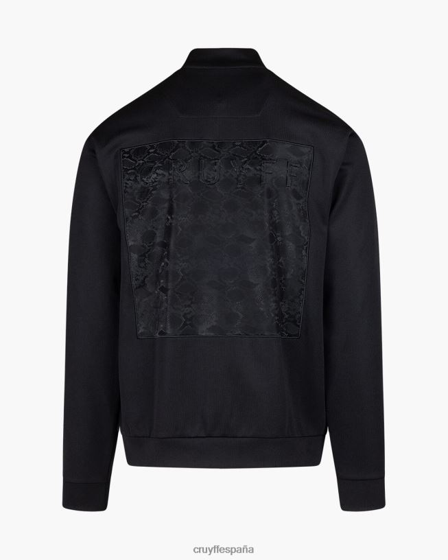 bombardero culebra Cruyff hombres negro D6DNB402 chaqueta
