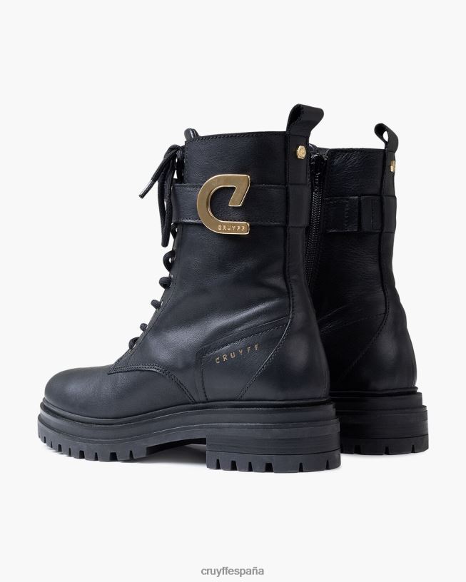 bota de encaje de comando Cruyff mujer negro D6DNB1020 botas