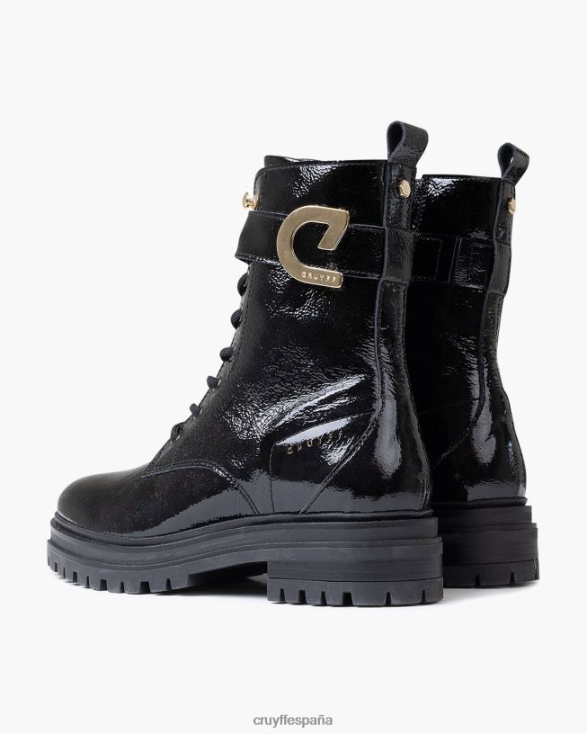 bota de encaje de comando Cruyff mujer negro D6DNB1021 botas
