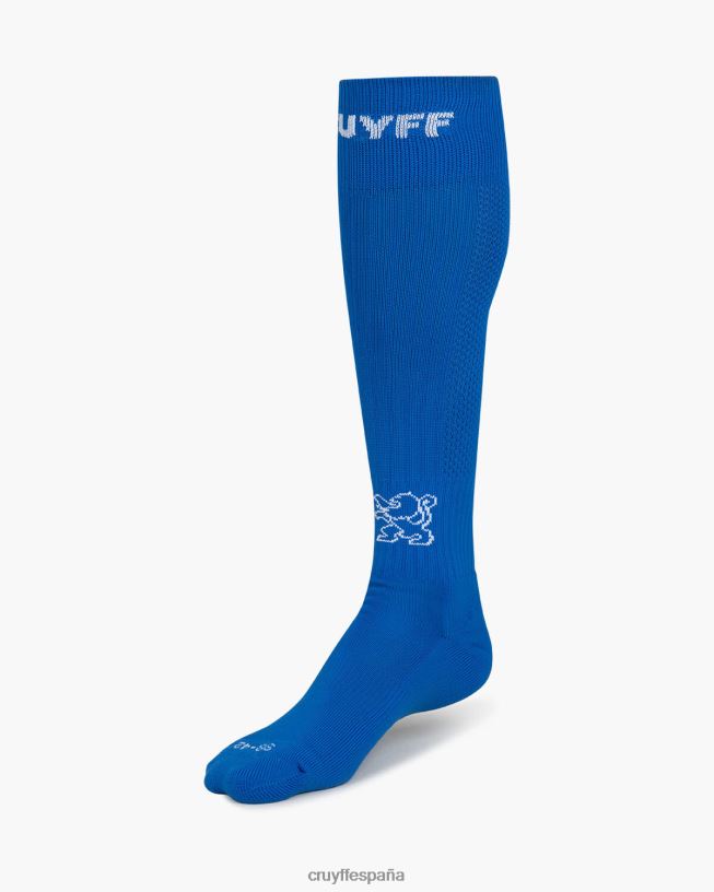 calcetines de futbol Cruyff unisexo azul D6DNB1270 medias