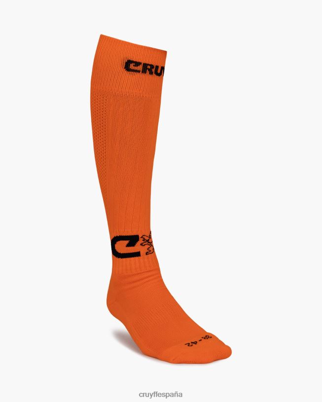 calcetines de futbol Cruyff unisexo naranja D6DNB1260 medias