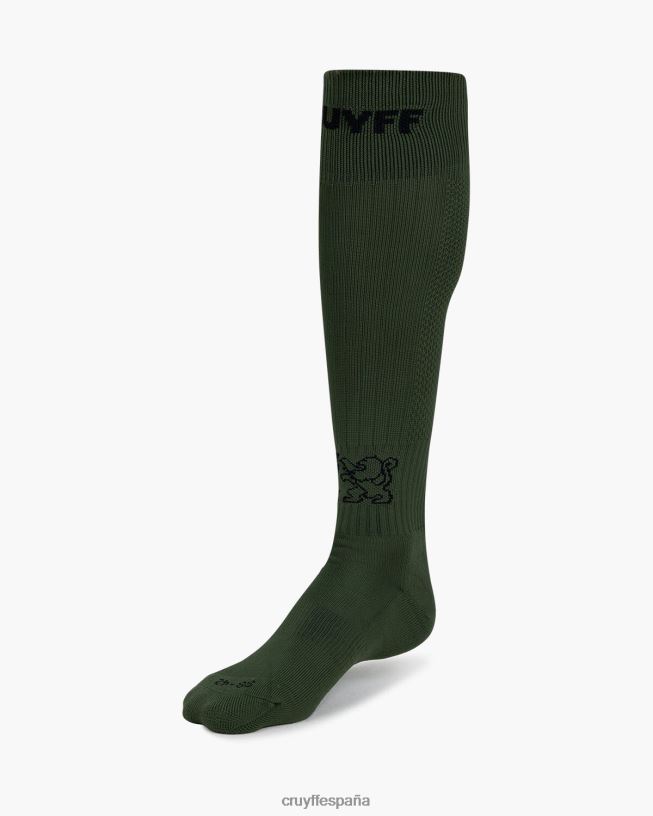 calcetines de futbol Cruyff unisexo verde D6DNB1271 medias