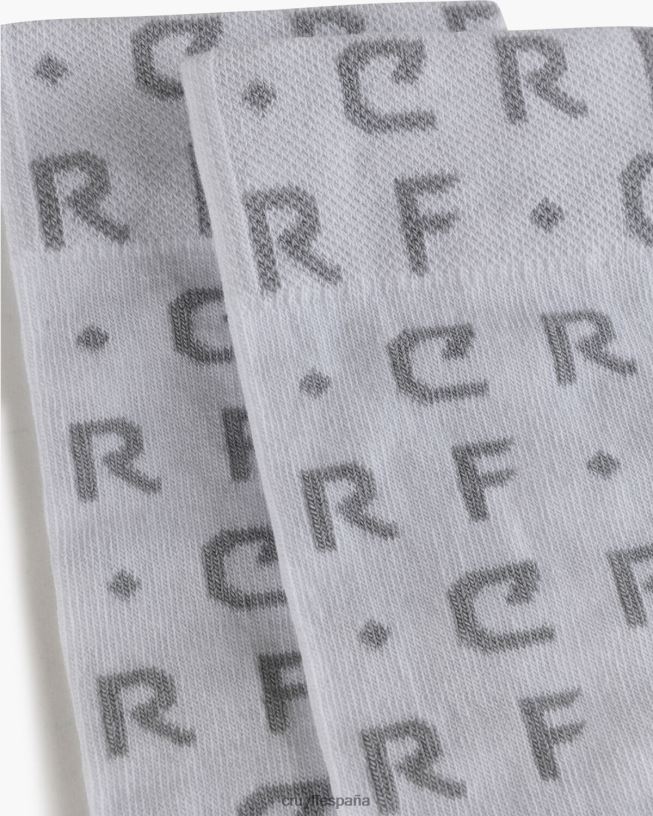 calcetín crf Cruyff unisexo blanco D6DNB1228 medias