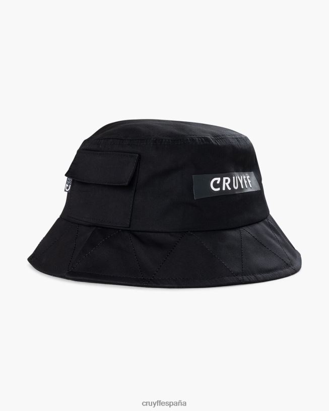camden cabeza de cubo Cruyff unisexo negro D6DNB1234 gorra
