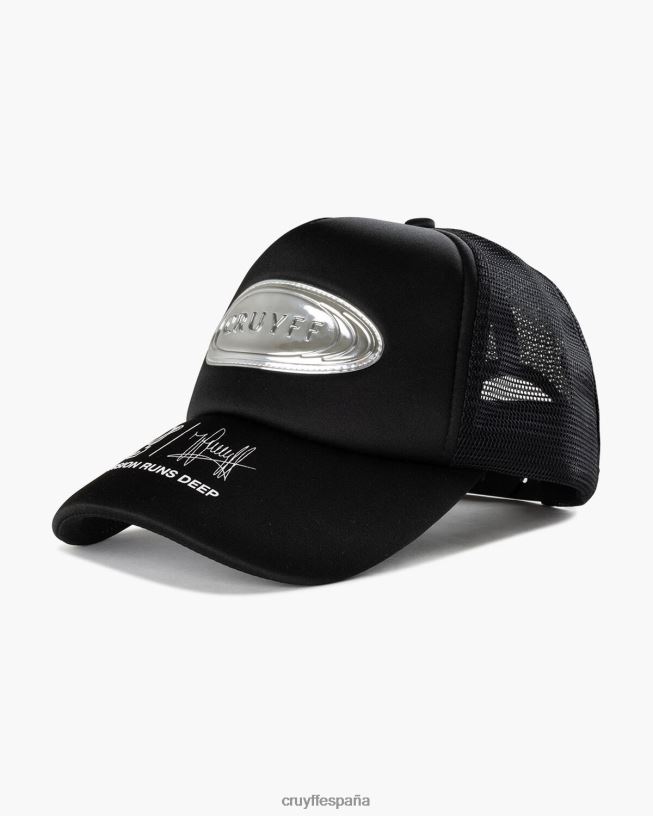 camionero de visión Cruyff unisexo negro D6DNB1236 gorra