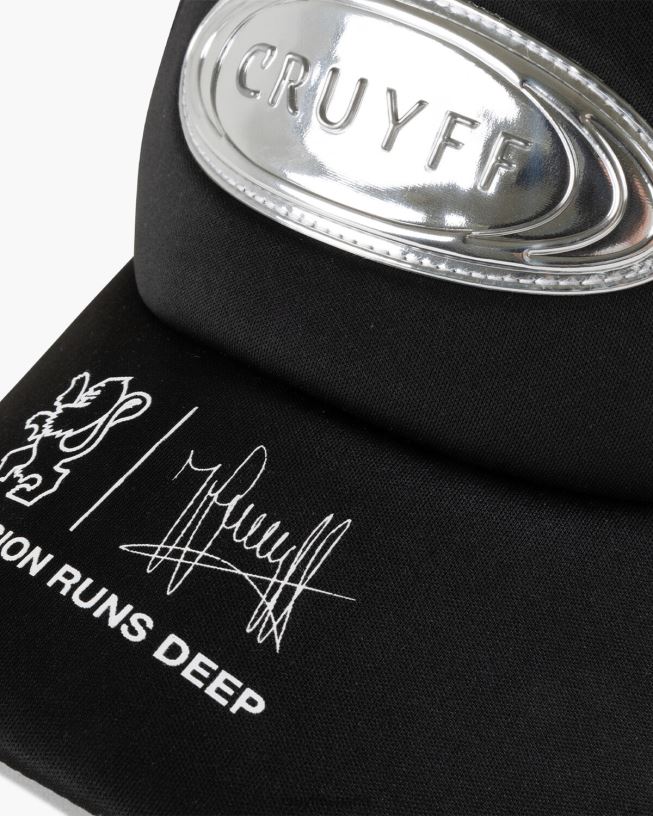 camionero de visión Cruyff unisexo negro D6DNB1236 gorra