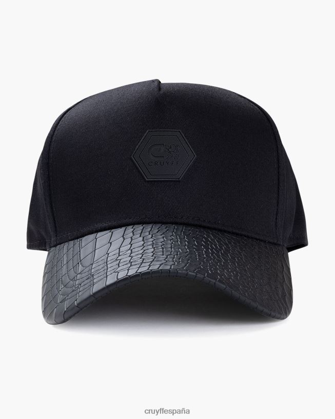 camionero serpiente Cruyff unisexo negro D6DNB1266 gorra