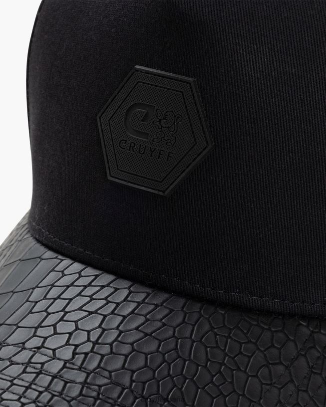 camionero serpiente Cruyff unisexo negro D6DNB1266 gorra