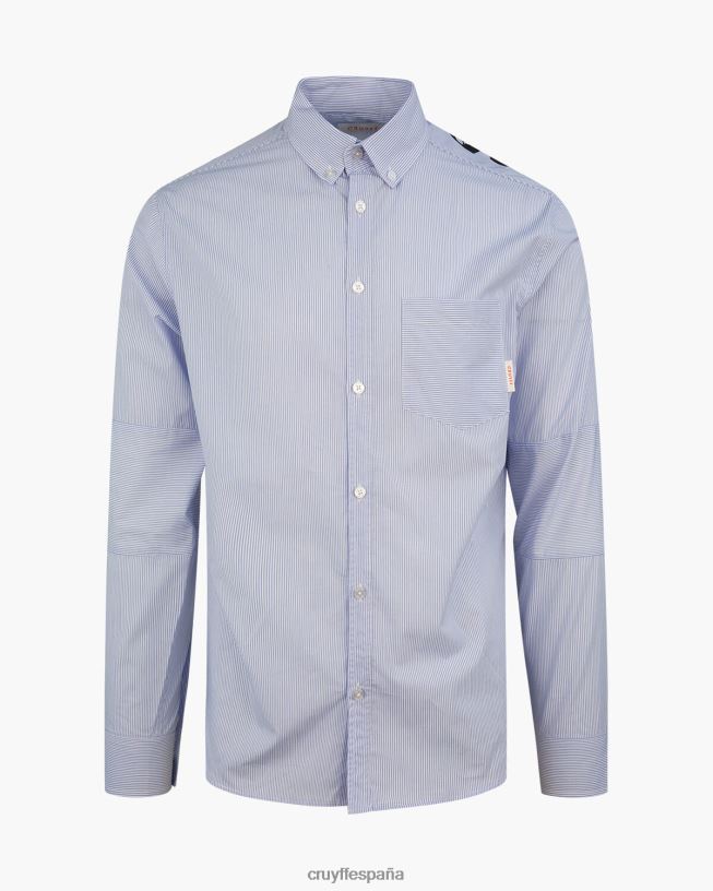 camisa bruno Cruyff hombres azul D6DNB836 camisa