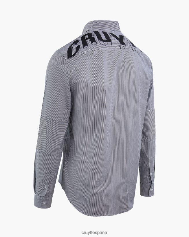 camisa bruno Cruyff hombres verde blanco D6DNB837 camisa