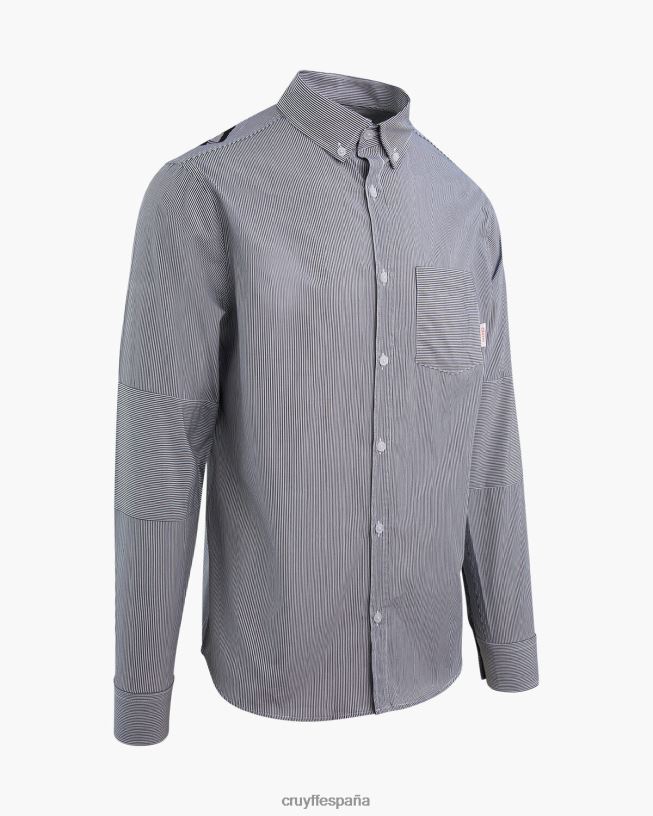 camisa bruno Cruyff hombres verde blanco D6DNB837 camisa