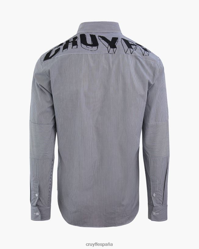 camisa bruno Cruyff hombres verde blanco D6DNB837 camisa