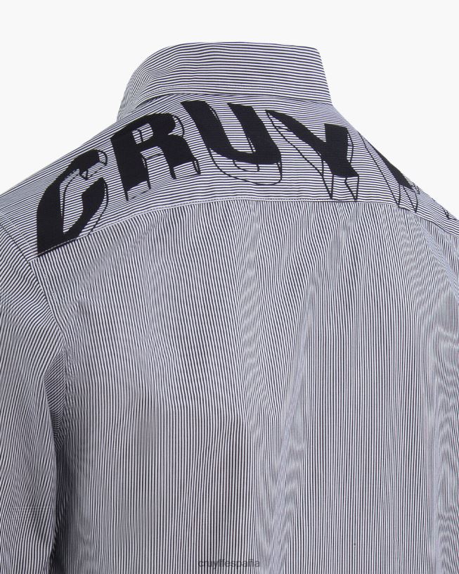 camisa bruno Cruyff hombres verde blanco D6DNB837 camisa