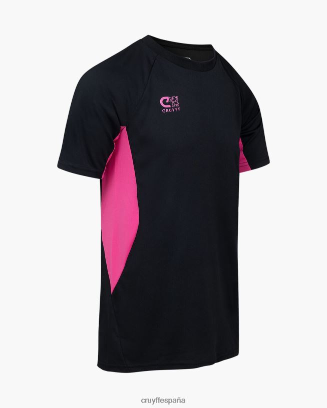 camisa de giro tecnológico Cruyff hombres negro/varios D6DNB671 camiseta
