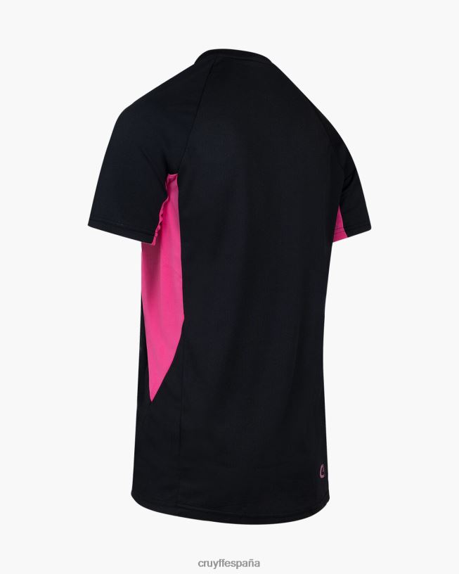 camisa de giro tecnológico Cruyff hombres negro/varios D6DNB671 camiseta