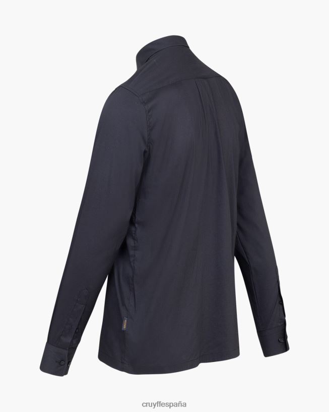 camisa jiron Cruyff hombres negro D6DNB446 camisa