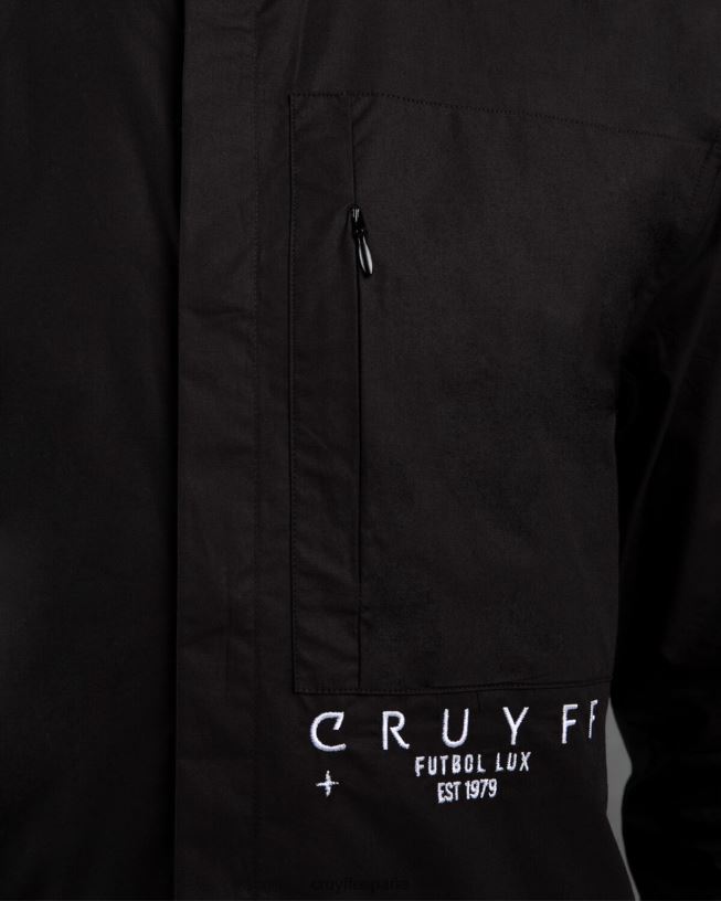 camisa yago Cruyff hombres negro D6DNB834 camisa
