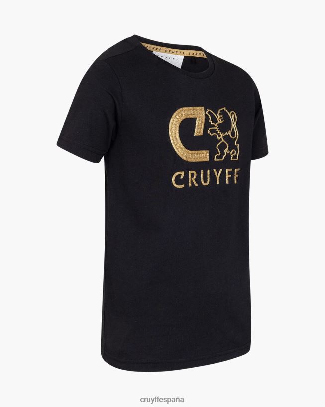 camiseta audaz Cruyff júnior negro D6DNB1130 camiseta