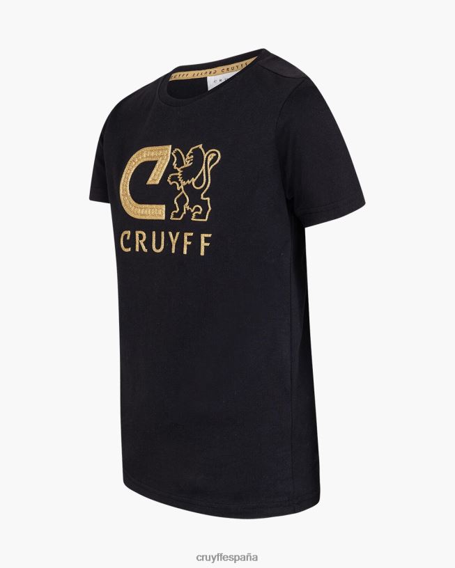 camiseta audaz Cruyff júnior negro D6DNB1130 camiseta