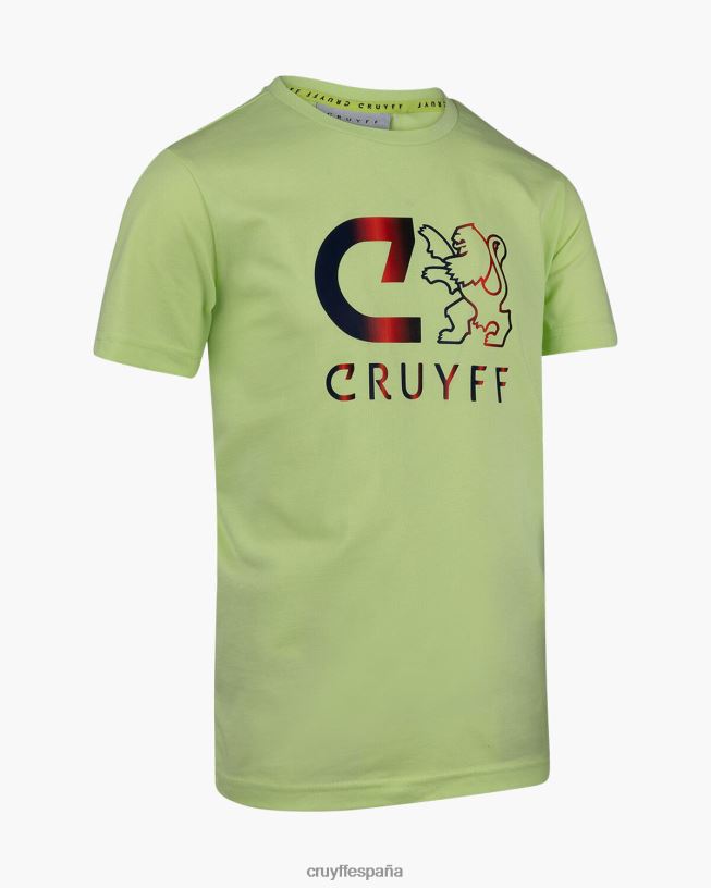 camiseta básica Cruyff hombres amarillo D6DNB1207 camiseta