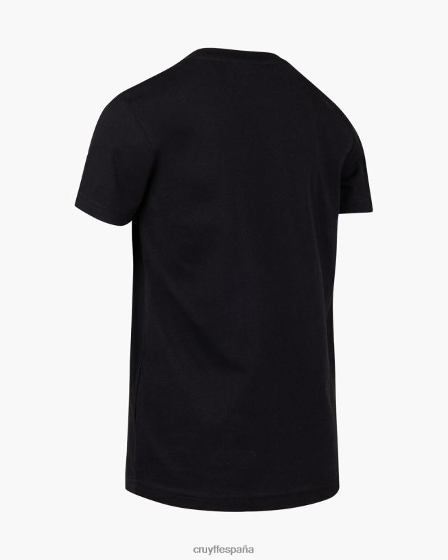camiseta básica Cruyff hombres amarillo negro D6DNB1208 camiseta