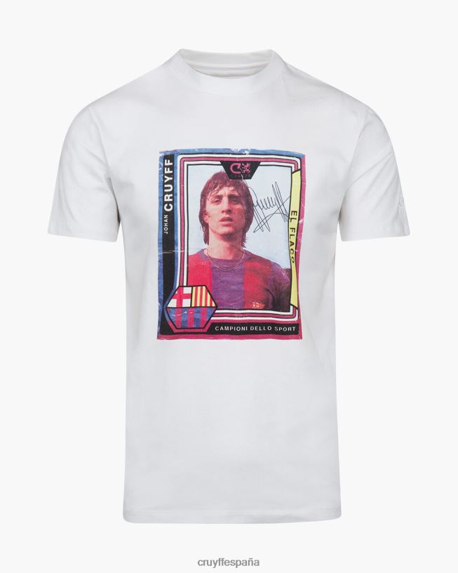 camiseta conmemorativa bcn Cruyff hombres blanco D6DNB784 camiseta