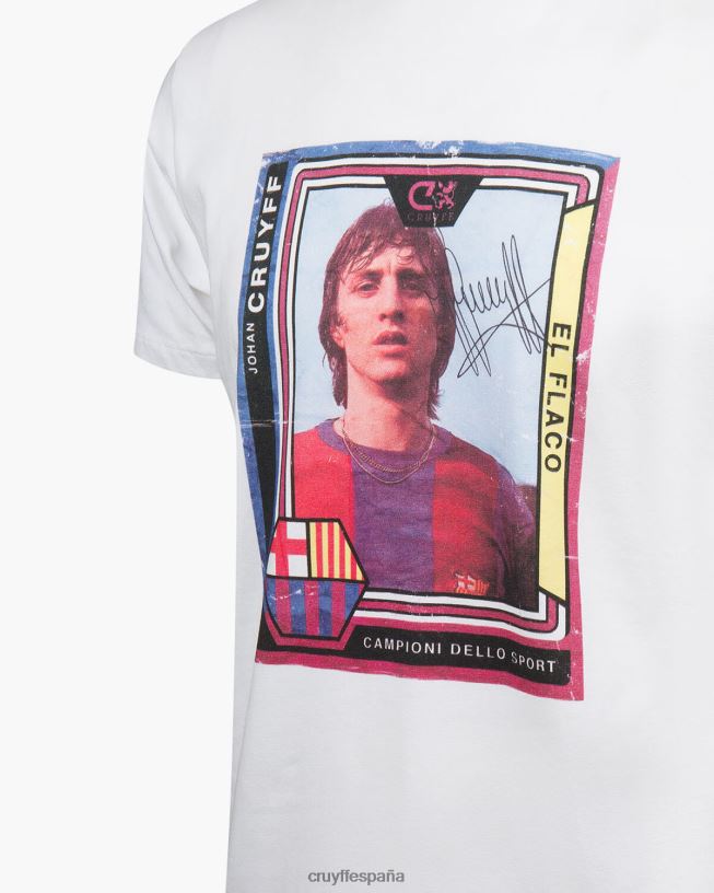 camiseta conmemorativa bcn Cruyff hombres blanco D6DNB784 camiseta