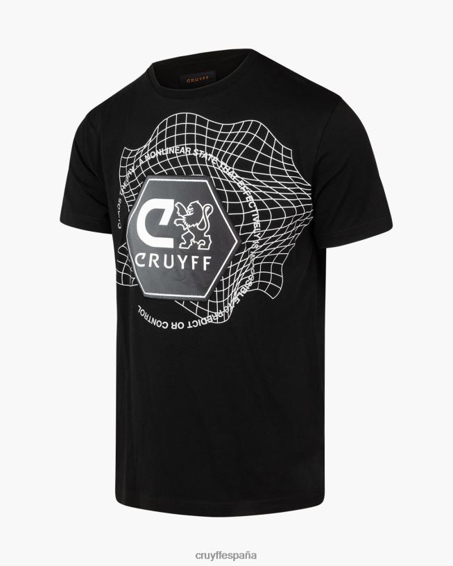 camiseta de ayudante Cruyff hombres negro D6DNB276 camiseta