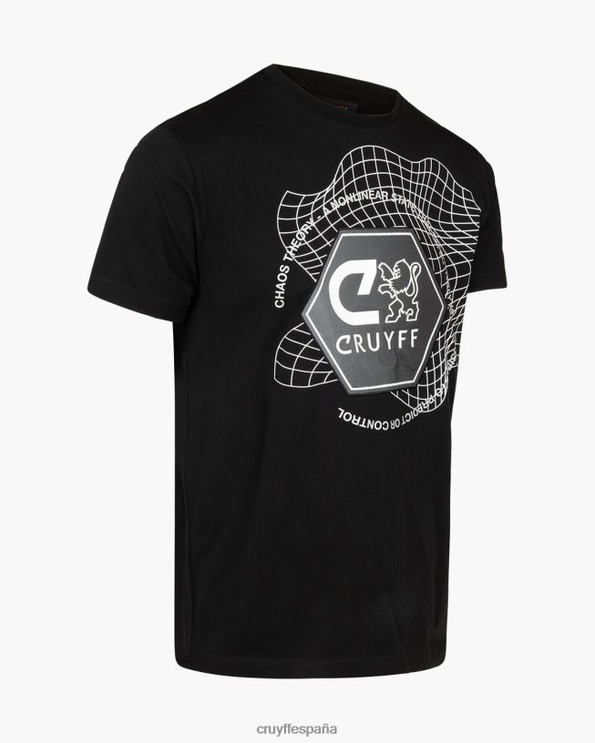 camiseta de ayudante Cruyff hombres negro D6DNB276 camiseta
