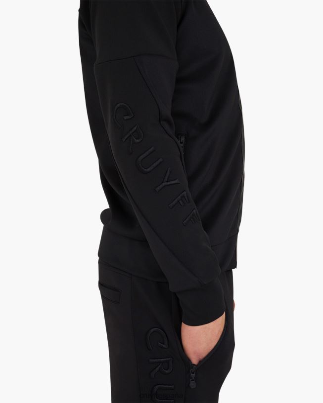 camiseta de buceo morera Cruyff hombres negro D6DNB780 chaqueta