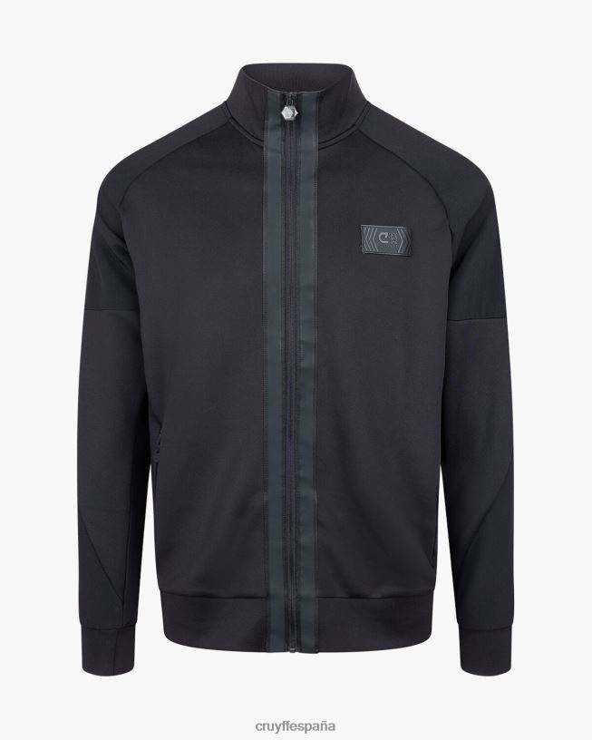 camiseta de buceo morera Cruyff hombres negro D6DNB780 chaqueta