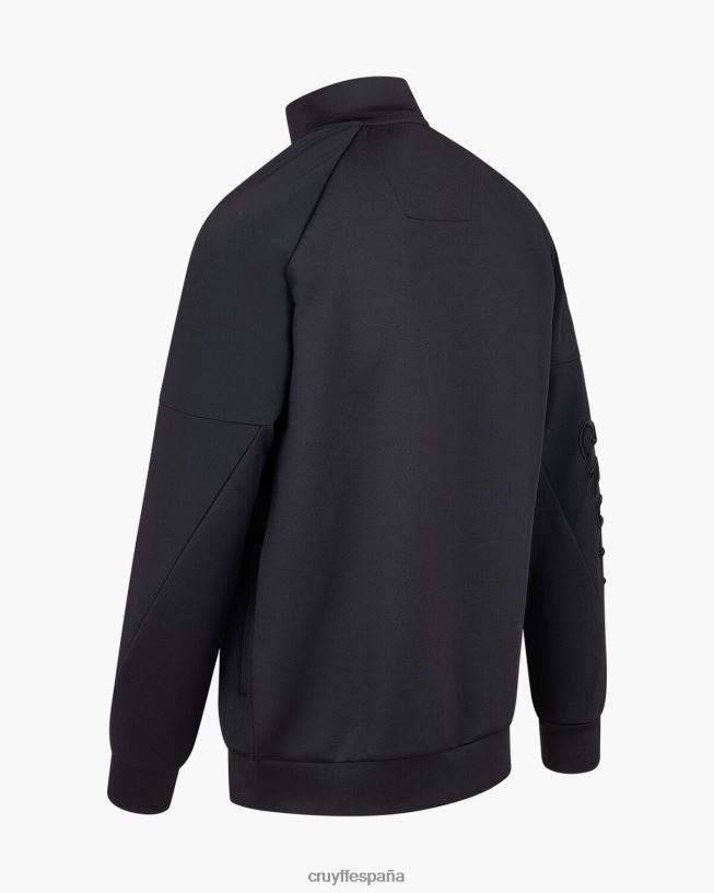 camiseta de buceo morera Cruyff hombres negro D6DNB780 chaqueta