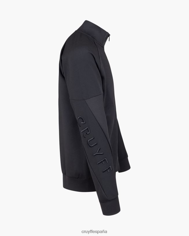 camiseta de buceo morera Cruyff hombres negro D6DNB780 chaqueta