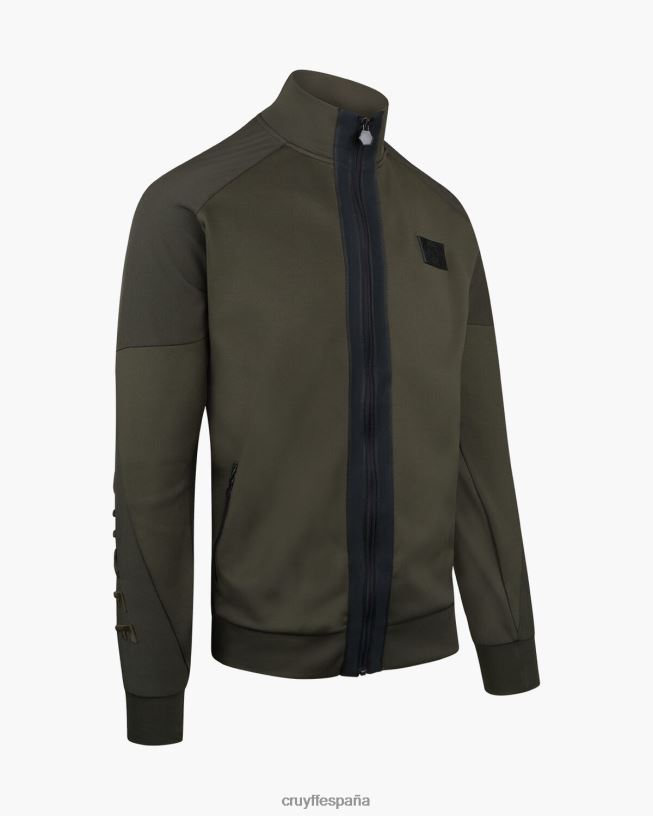 camiseta de buceo morera Cruyff hombres verde D6DNB781 chaqueta