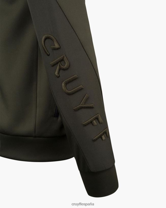 camiseta de buceo morera Cruyff hombres verde D6DNB781 chaqueta