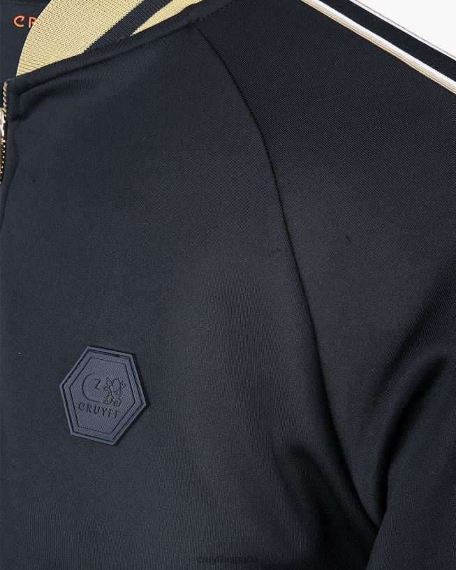 camiseta de buceo santino Cruyff hombres negro D6DNB554 chaqueta