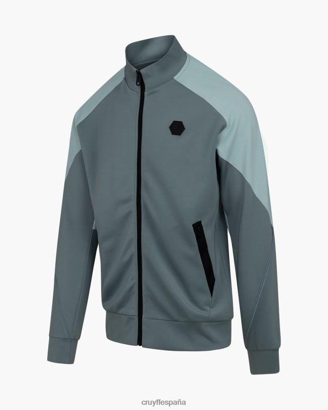 camiseta de buceo zayne Cruyff hombres plomo azul D6DNB170 chaqueta