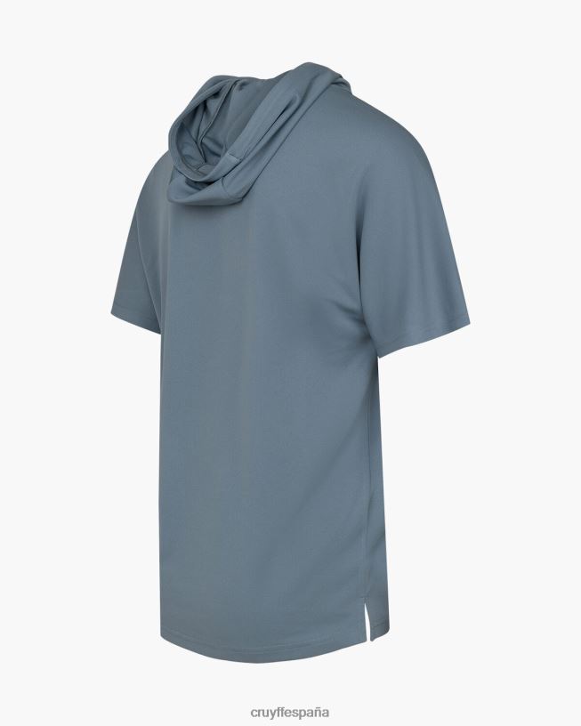 camiseta de caja Cruyff hombres azul D6DNB282 camiseta