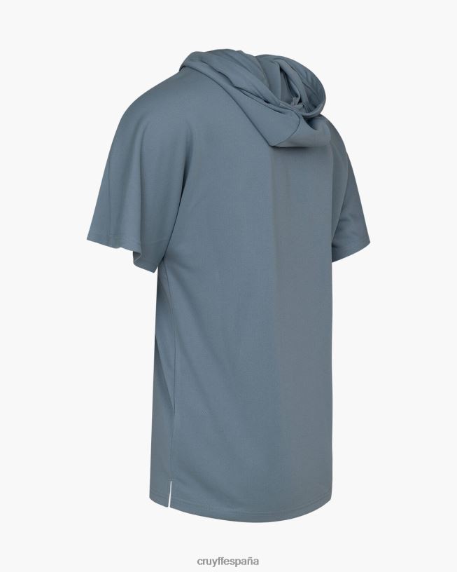 camiseta de caja Cruyff hombres azul D6DNB282 camiseta