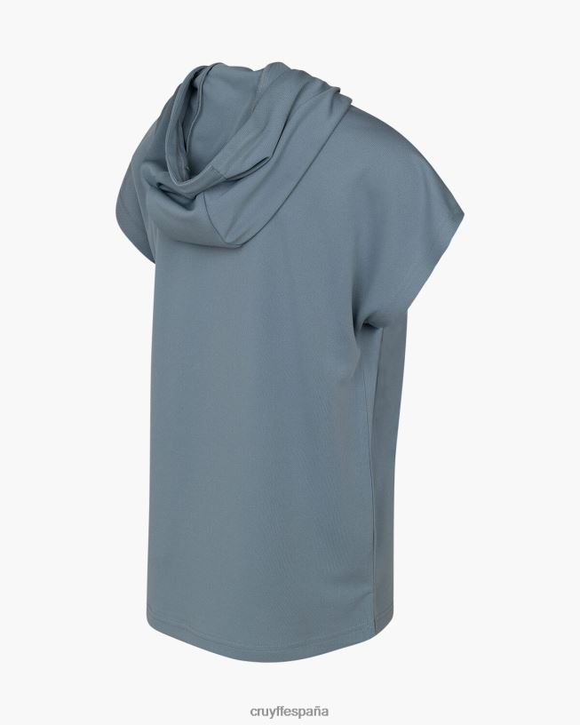 camiseta de caja Cruyff júnior azul D6DNB1109 camiseta