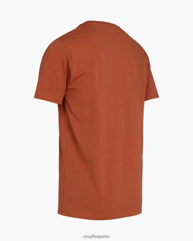camiseta de colombo Cruyff hombres desierto marrón D6DNB255 camiseta