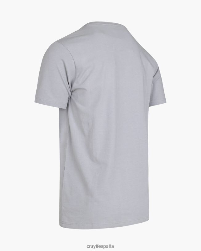 camiseta de colombo Cruyff hombres gris claro D6DNB256 camiseta