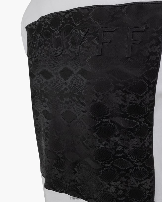 camiseta de culebra Cruyff hombres blanco D6DNB576 camiseta