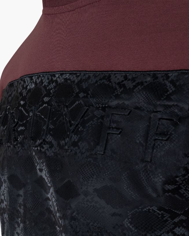 camiseta de culebra Cruyff hombres marrón oscuro D6DNB575 camiseta