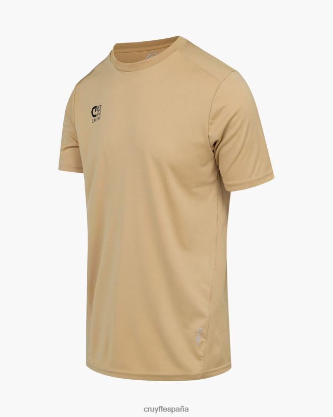 camiseta de entrenamiento Cruyff hombres oro D6DNB633 camiseta