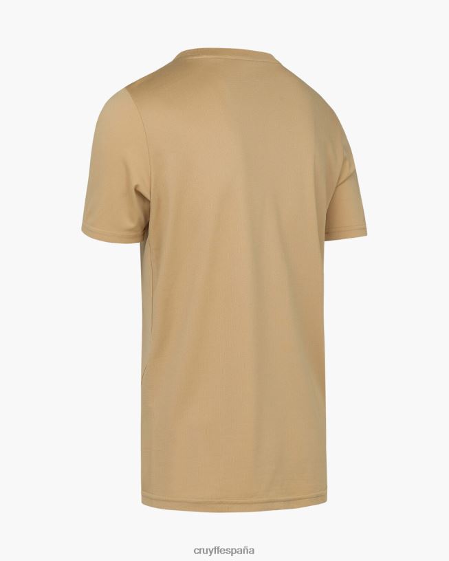 camiseta de entrenamiento Cruyff hombres oro D6DNB633 camiseta