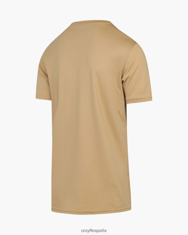camiseta de entrenamiento Cruyff hombres oro D6DNB633 camiseta