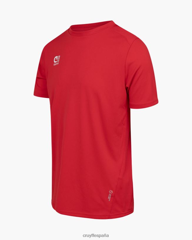 camiseta de entrenamiento Cruyff hombres rojo D6DNB628 camiseta