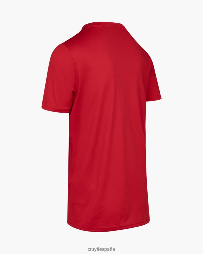camiseta de entrenamiento Cruyff hombres rojo D6DNB628 camiseta