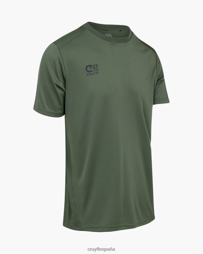 camiseta de entrenamiento Cruyff hombres verde oscuro D6DNB647 camiseta